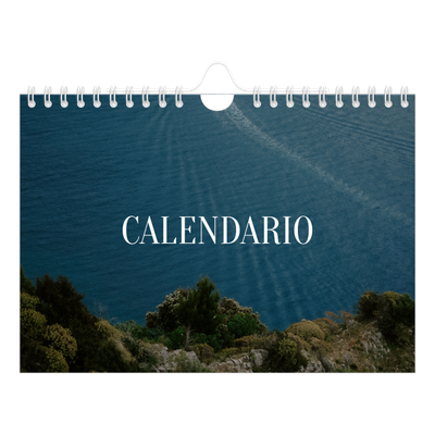 Calendario personalizado A5 — Escapada infinita [portada]