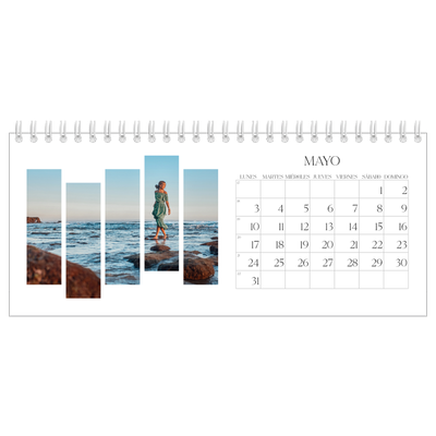 Calendarios de mesa — Fragmentos de viaje [Mayo]