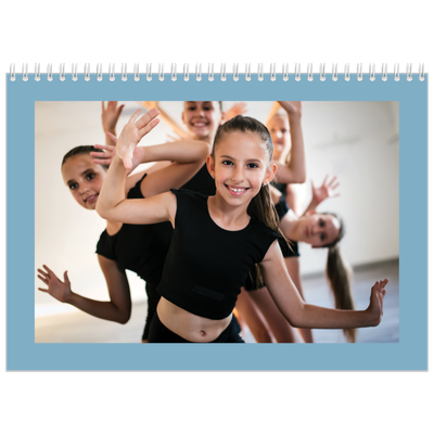 Calendario personalizado doble A4 — Neo Scandi [portada]