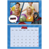 Calendario personalizado doble A4 — Libro de cómics [portada]