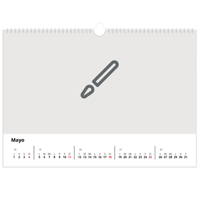 Calendario A3 horizontal — Diseña tu producto [portada]