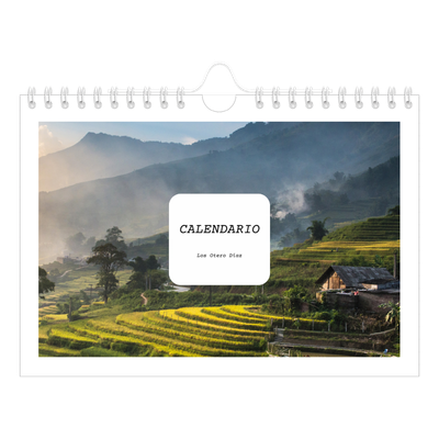 Calendario personalizado A5 — La historia completa [portada]