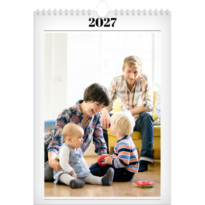 Calendario personalizado A4 — Recién salido del horno [portada]
