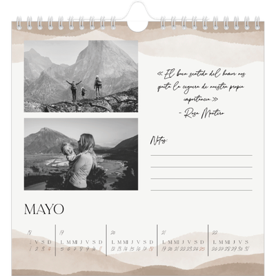 Calendarios Cuadrados — Citas que inspiran [portada]