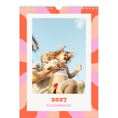 Calendario personalizado A4 — Juego de patrones [portada]
