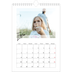 Calendario personalizado A4 — Marco transparente [Enero]