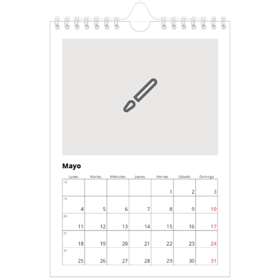 Calendario personalizado A5 — Diseña tu producto [portada]