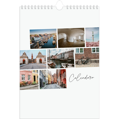 Calendario personalizado A4 — Descanso de la ciudad [portada]