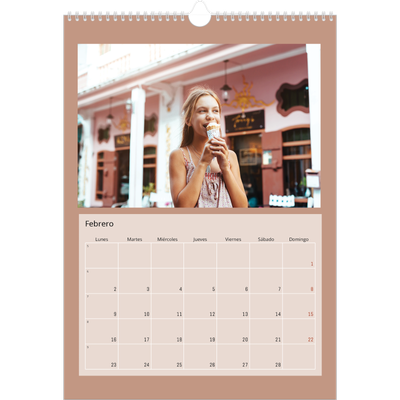 Calendarios A3 — Colores de la tierra [Febrero]