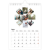 Calendario personalizado A5 — Formas de collage [Enero]