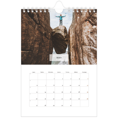 Calendario personalizado A5 — Calendario clásico [portada]