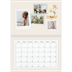 Calendario personalizado doble A4 — Scrapbook vintage [portada]