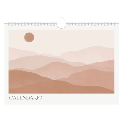 Calendario A4 horizontal — Citas que inspiran [portada]