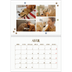Calendario personalizado doble A4 — Cachorro juguetón [Abril]