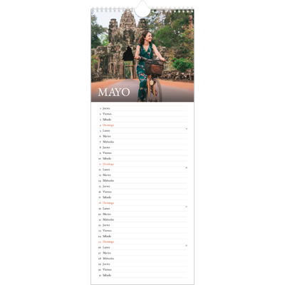Calendario de cocina  — Serif sencillo [portada]