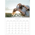 Calendario personalizado doble A4 — Motivo floral [Enero]