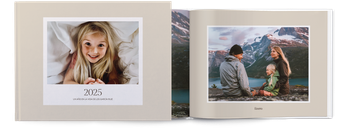 Álbum de fotos — Guijarro retro horizontal