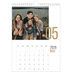 Calendario personalizado A4 — Meses numerados [portada]