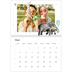 Calendario personalizado doble A4 — Animales de acuarela [portada]