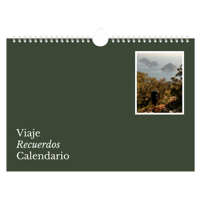 Calendario A4 horizontal — Tierra editorial [portada]