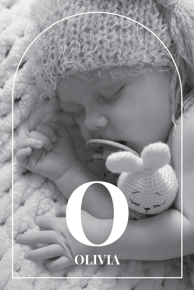 Invitaciones — Inicial: toque moderno