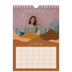Calendario personalizado A5 — Montañas neutrales [Febrero]