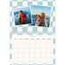 Calendario personalizado doble A4 — Patrones retro [Febrero]