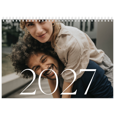 Calendario personalizado doble A4 — Más grandioso que la vida [portada]