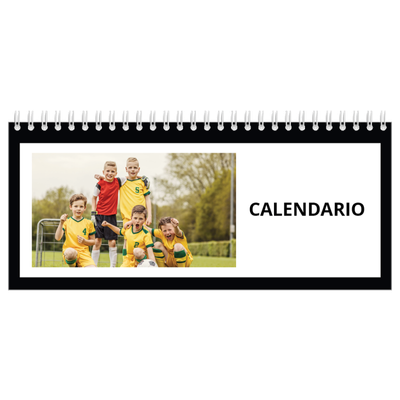 Calendarios de mesa — Marco negro [portada]