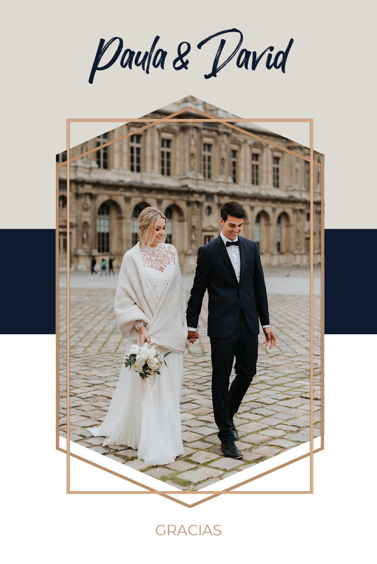 Tarjetas de agradecimiento — Lazo negro