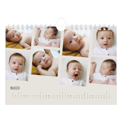 Calendario personalizado A5 — Recuerdos en movimiento [Marzo]