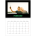 Calendario personalizado doble A4 — Tipo divertido [Febrero]