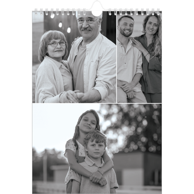Calendario personalizado A4 — Enfoque [portada]