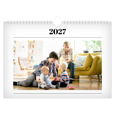 Calendario A4 horizontal — Recién salido del horno [portada]