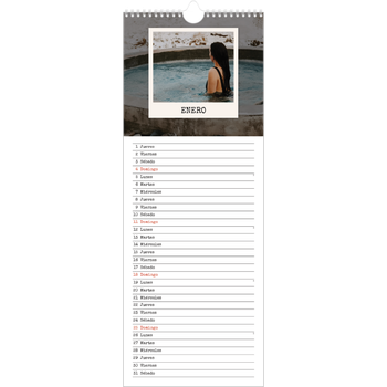 Calendario de cocina (15 x 40 cm) — La edición de retratos