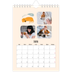 Calendario personalizado A5 — Perros y garabatos [Enero]