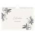 Calendario personalizado A5 — Tinta y hiedra [portada]