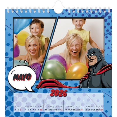 Calendarios Cuadrados — Libro de cómics [portada]