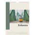 Calendario personalizado A4 — Lugares del mundo [Febrero]