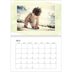 Calendario personalizado doble A4 — Fondos de acuarela [Abril]
