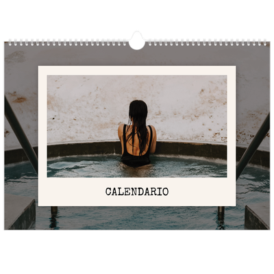 Calendario A3 horizontal — La edición de retratos [portada]