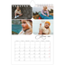 Calendario personalizado A5 — Fotos y caligrafía [Marzo]