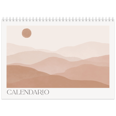 Calendario personalizado doble A4 — Citas que inspiran [portada]