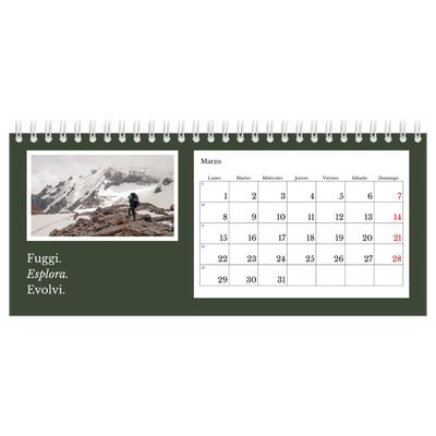 Calendarios de mesa — Tierra editorial [Marzo]