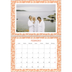 Calendario personalizado doble A4 — Floreciendo [Febrero]