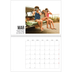 Calendario personalizado doble A4 — Texto abreviado [Marzo]