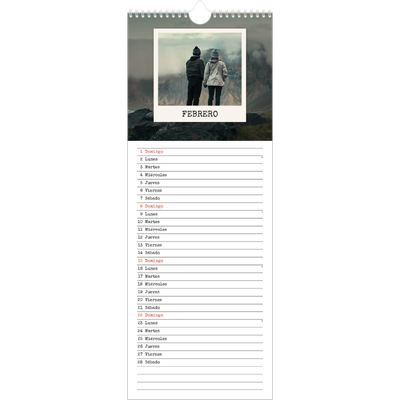 Calendario de cocina  — La edición de retratos [Febrero]
