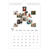 Calendario personalizado A5 — Formas de collage [portada]