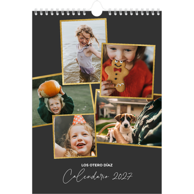 Calendario personalizado A4 — Tantos recuerdos [portada]