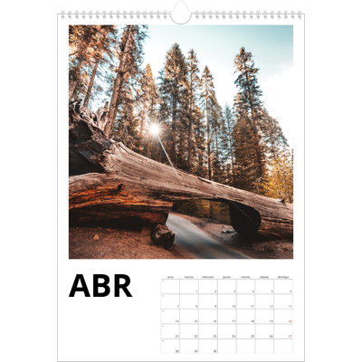 Calendarios A3 — White space [Abril]